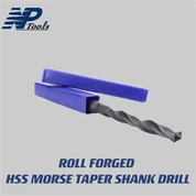 Roll Brionnaithe HSS Morse Taper Shank Druileáil